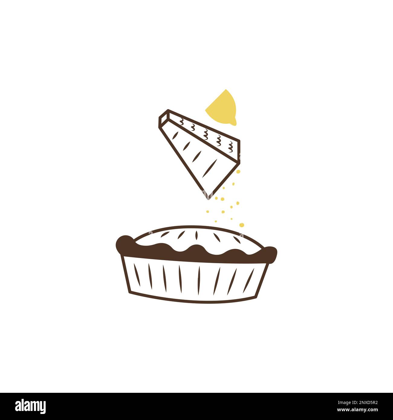 Moules à cupcake, papier, à motif de triangles sur fond blanc, grand format