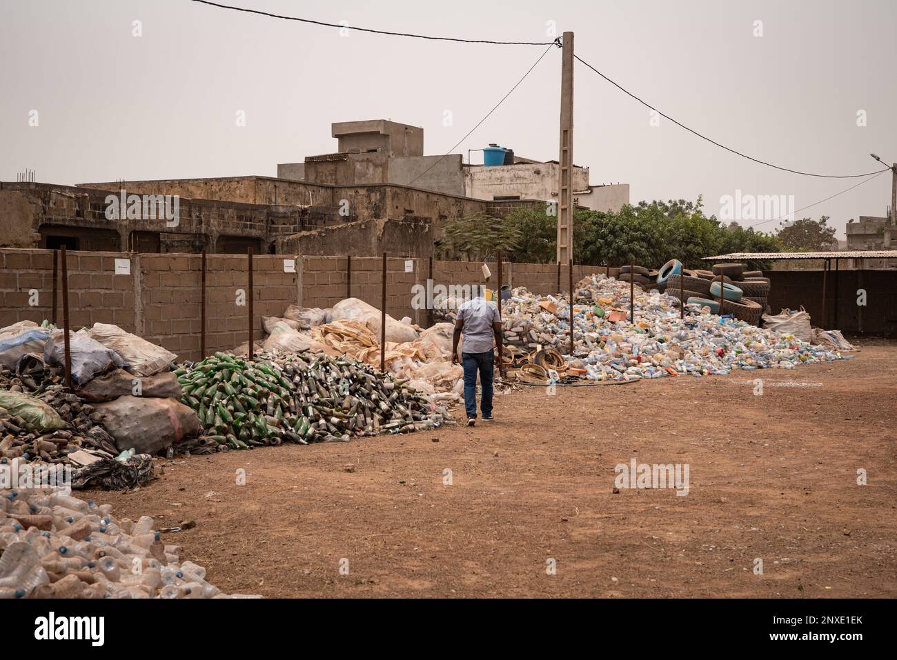 Nicolas Remene / le Pictorium - Bamako - Mali: Urbanisation, développement et changement climatique - 18/2/2021 - Mali / District de Bamako / Bamako - The Banque D'Images