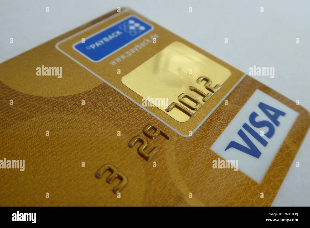 Visa / Kreditkarte / carte de crédit / remboursement / Zeichen / signe Banque D'Images