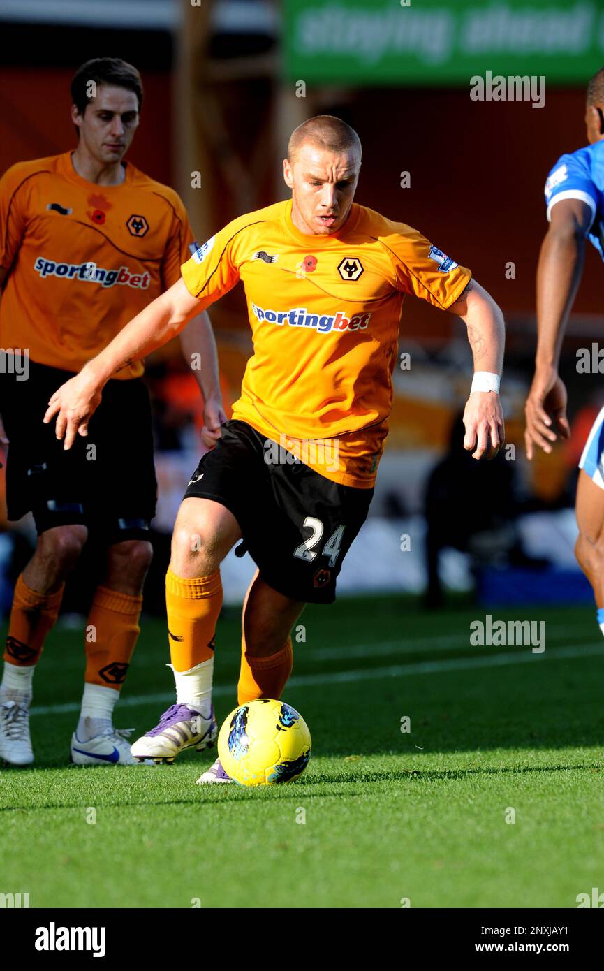 Jamie O'Hara de Wolves Barclays Premier League - Wolverhampton Wanderers / Wigan Athletic 06/11/2011 Banque D'Images