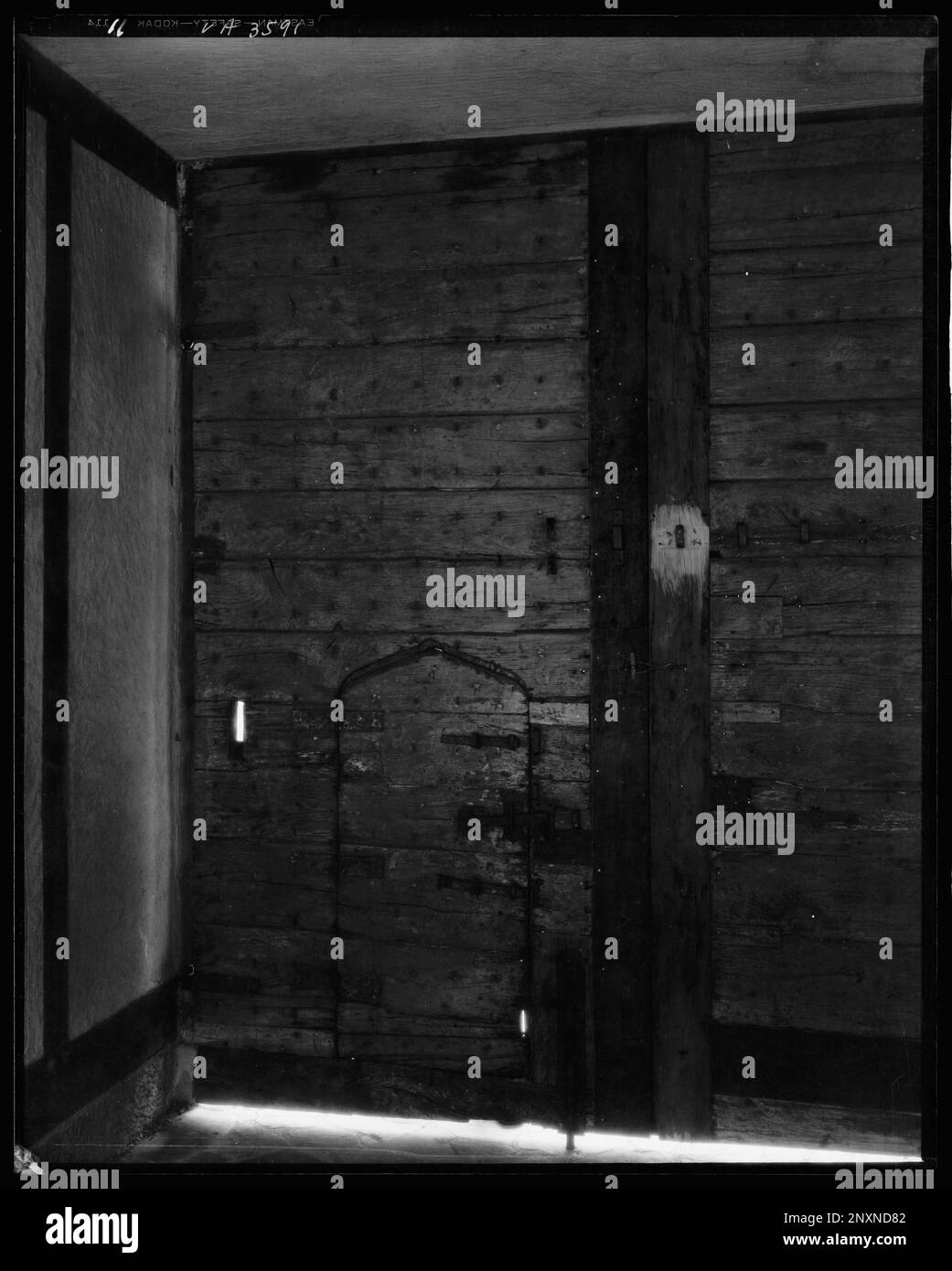 Agecroft Hall, Richmond, Comté de Henrico, Virginie. Carnegie Etude de l'architecture du Sud. États-Unis Virginia Henrico County Richmond, Doors & Doors. Banque D'Images