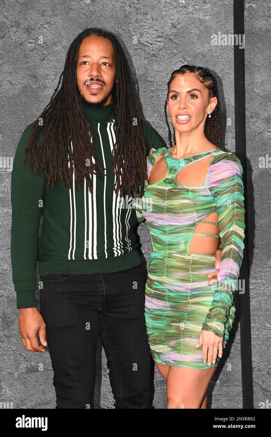 Londres, Royaume-Uni. 01st mars 2023. Tony Sinclair et Shanie Ryan arrivent au Luther: The Fallen Sun - Premier ministre mondial au BFI IMAX Londres, Royaume-Uni. Date de la photo le 1st mars 2023. Crédit : voir Li/Picture Capital/Alamy Live News Banque D'Images