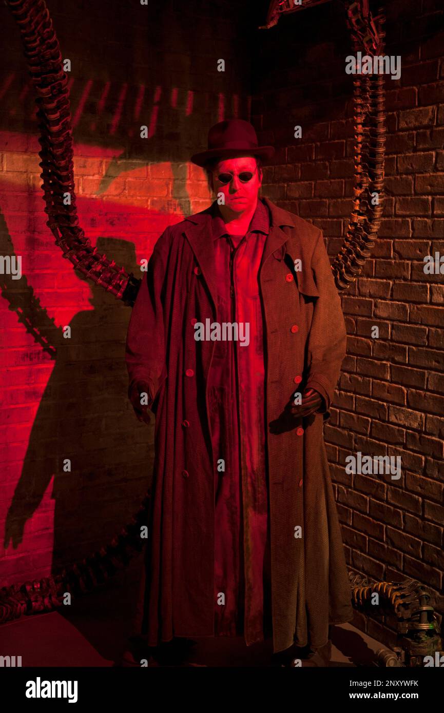 Costume de cinéma exposé lors de la visite des studios Sony à Culver City, CA Banque D'Images