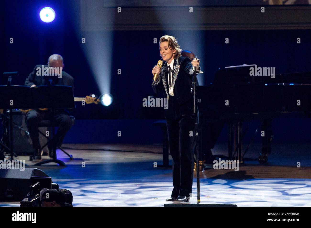 Brandi Carlile performs at the presentation of the Gershwin Prize