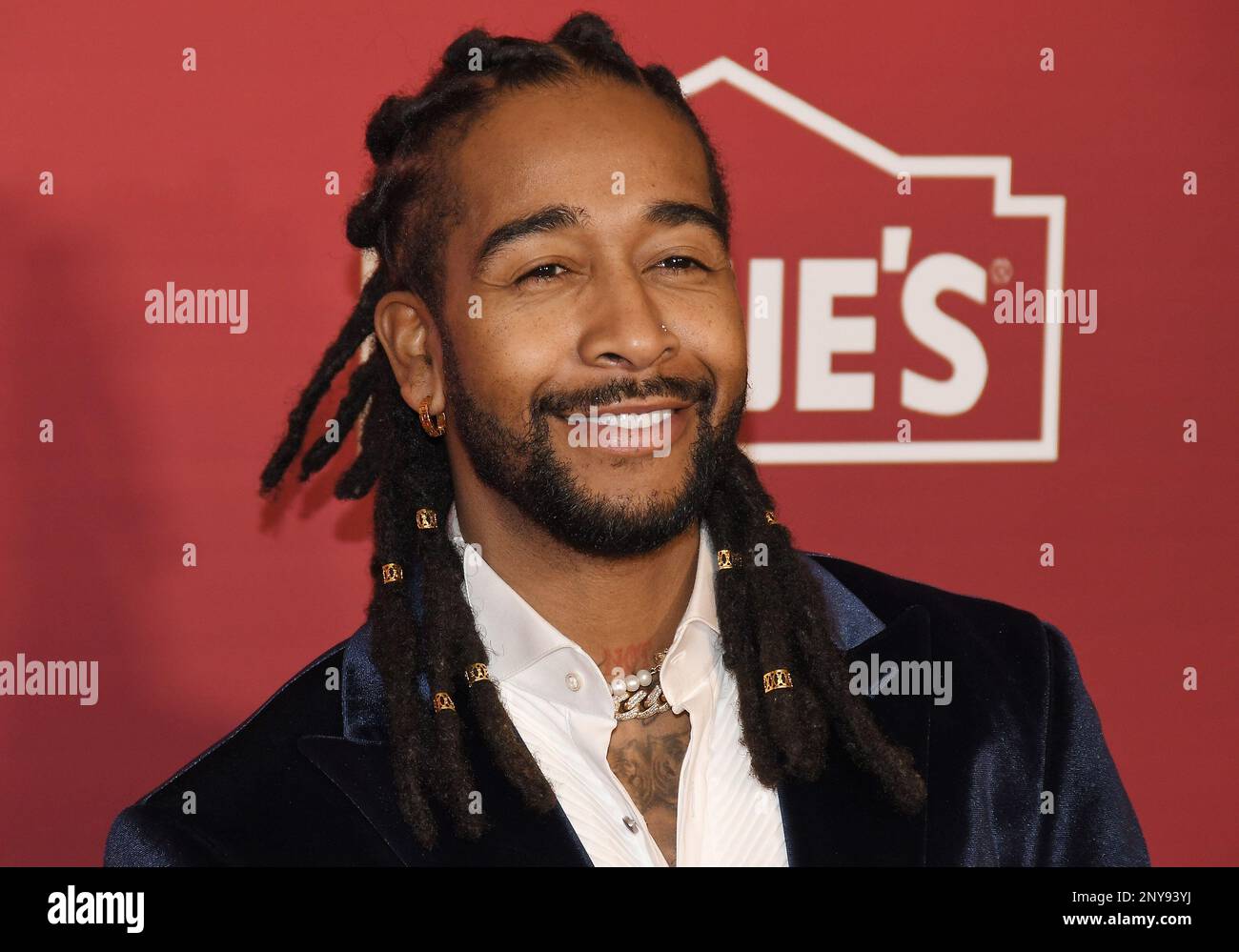 Omarion arrive aux Prix annuels de l'AAFCA 14th qui se tiennent mercredi au Beverly Wilshire à Beverly Hills, en Californie, au 1 mars 2023. (Photo de la Sathanlee B. Mirador/Sipa USA) Banque D'Images