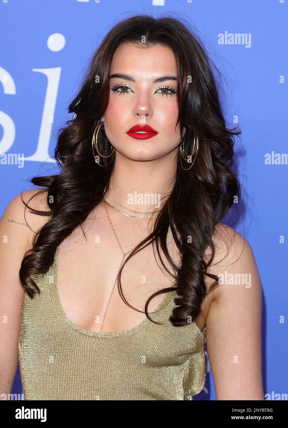 Inglewood, États-Unis. 01st mars 2023. Sarah Jade Bleau arrive aux prix Billboard Women in Music 2023 qui se tiennent au YouTube Theatre d'Inglewood, en Californie, mercredi, 1 mars 2023 . (Photo de Juan Pablo Rico/Sipa USA) crédit: SIPA USA/Alay Live News Banque D'Images