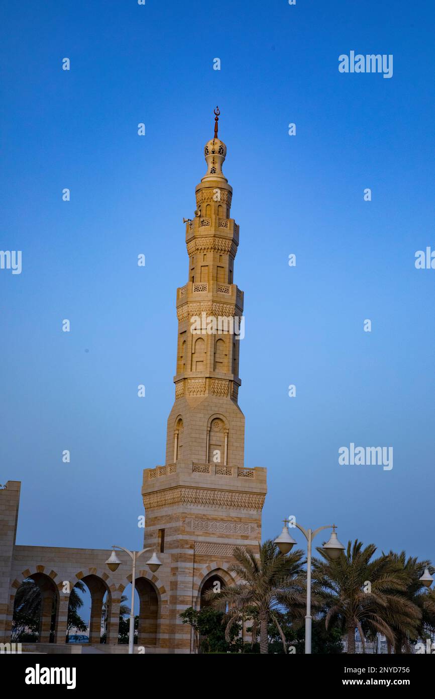 Shaikh ISA Bin Salman Al Khalifa Grande Mosquée, Royaume de Bahreïn, Moyen-Orient. Banque D'Images