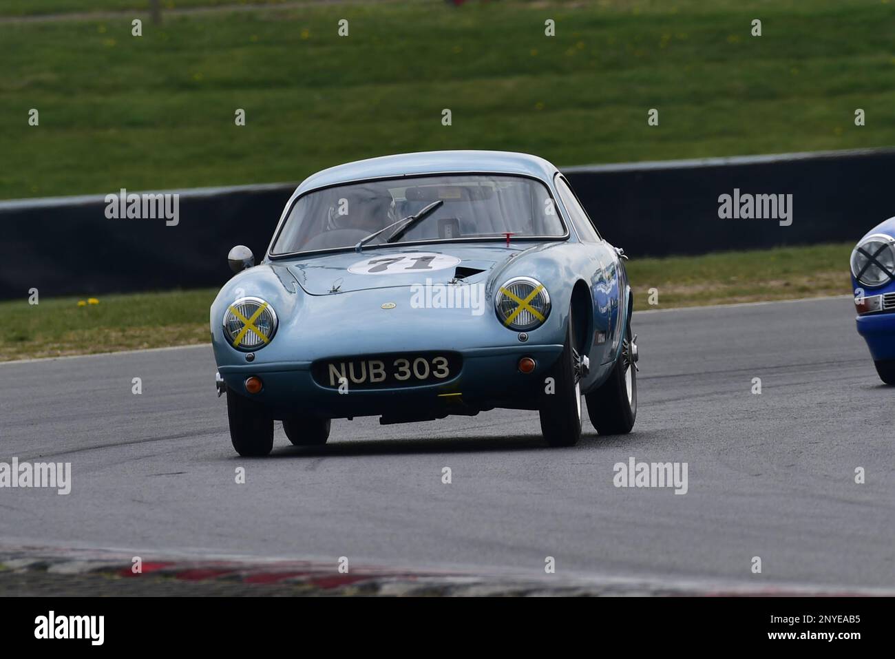 Brian Arculus, Lotus Elite, HSCC Historic Road Sports Championship, vingt minutes de course avec des sports de production et des voitures GT qui ont été construites un Banque D'Images