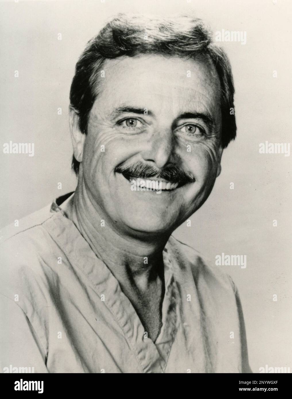 Acteur américain William Daniels, USA 1983 Banque D'Images
