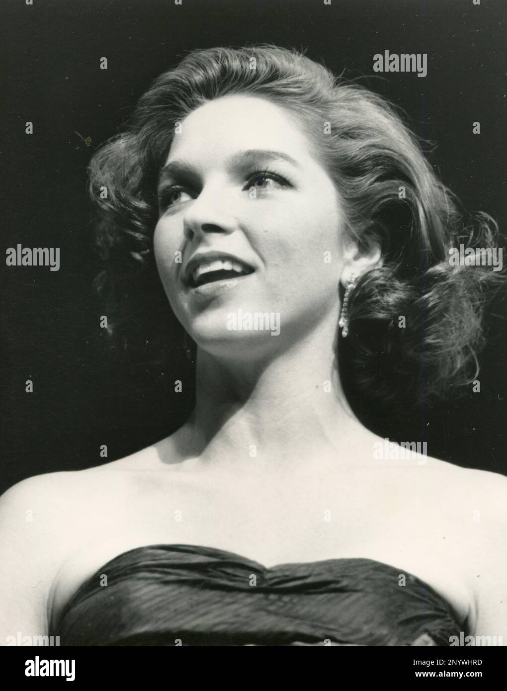 Anne Tofflemire, chanteuse et danseuse anglaise, Royaume-Uni 1987 Banque D'Images