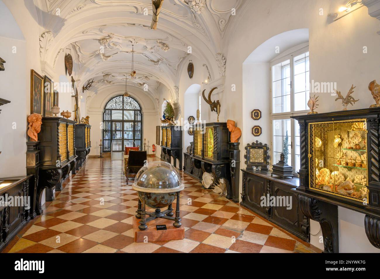 Musée de la cathédrale de Salburg, Domquartier Salzburg (Salzburg Residenz), Salzbourg, Autriche Banque D'Images