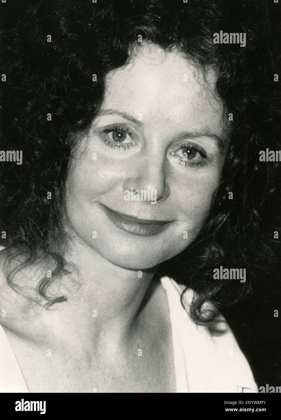 Actrice britannique Sarah Miles, Royaume-Uni 1985 Banque D'Images