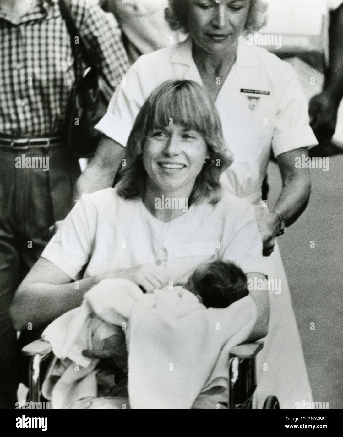 Actrice Amy Madigan dans le film Love Child, USA 1982 Banque D'Images