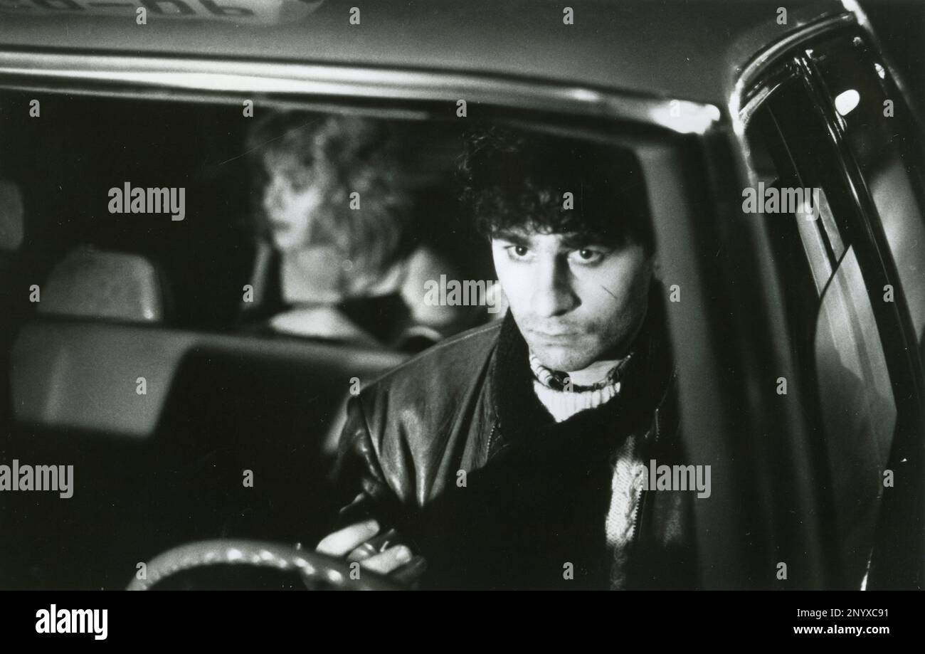 Acteur Tony Galati dans le film The Dark Side, USA 1987 Banque D'Images