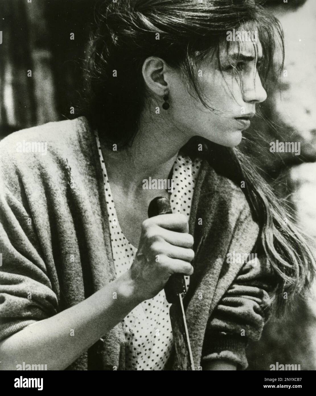 Actrice Angela Molina dans le film démons dans le jardin, USA 1983 Banque D'Images