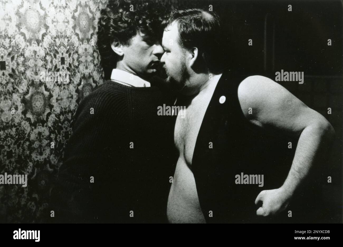 Acteur Tony Galati dans le film The Dark Side, USA 1987 Banque D'Images