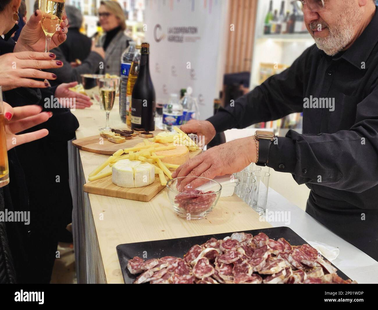 France. 28th févr. 2023. Salon agricole international de 25 février à 5 mars 2023 à l'Expo Paris porte de Versailles. (Photo de Lionel Urman/Sipa USA) crédit: SIPA USA/Alay Live News Banque D'Images