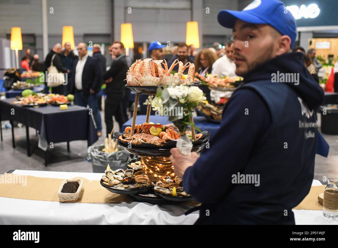 France. 28th févr. 2023. Championnat de France - salon agricole international de 25 février à 5 mars 2023 à l'Expo Paris porte de Versailles. (Photo de Lionel Urman/Sipa USA) crédit: SIPA USA/Alay Live News Banque D'Images