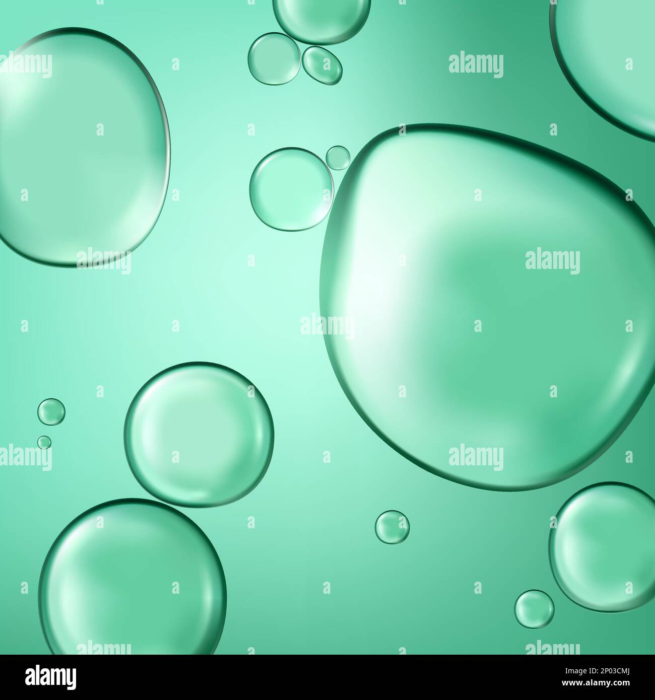 Vector Realistic Macro Beauté et cosmétiques Clear Gel ou mousse bulles élément 3D Illustration pour affiche, couverture de livre ou publicité arrière-plan. Illustration de Vecteur