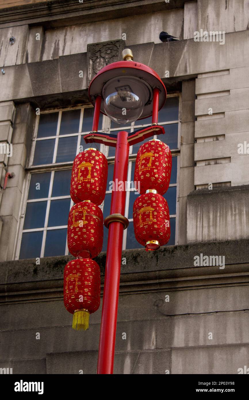 China town à Londres Banque D'Images