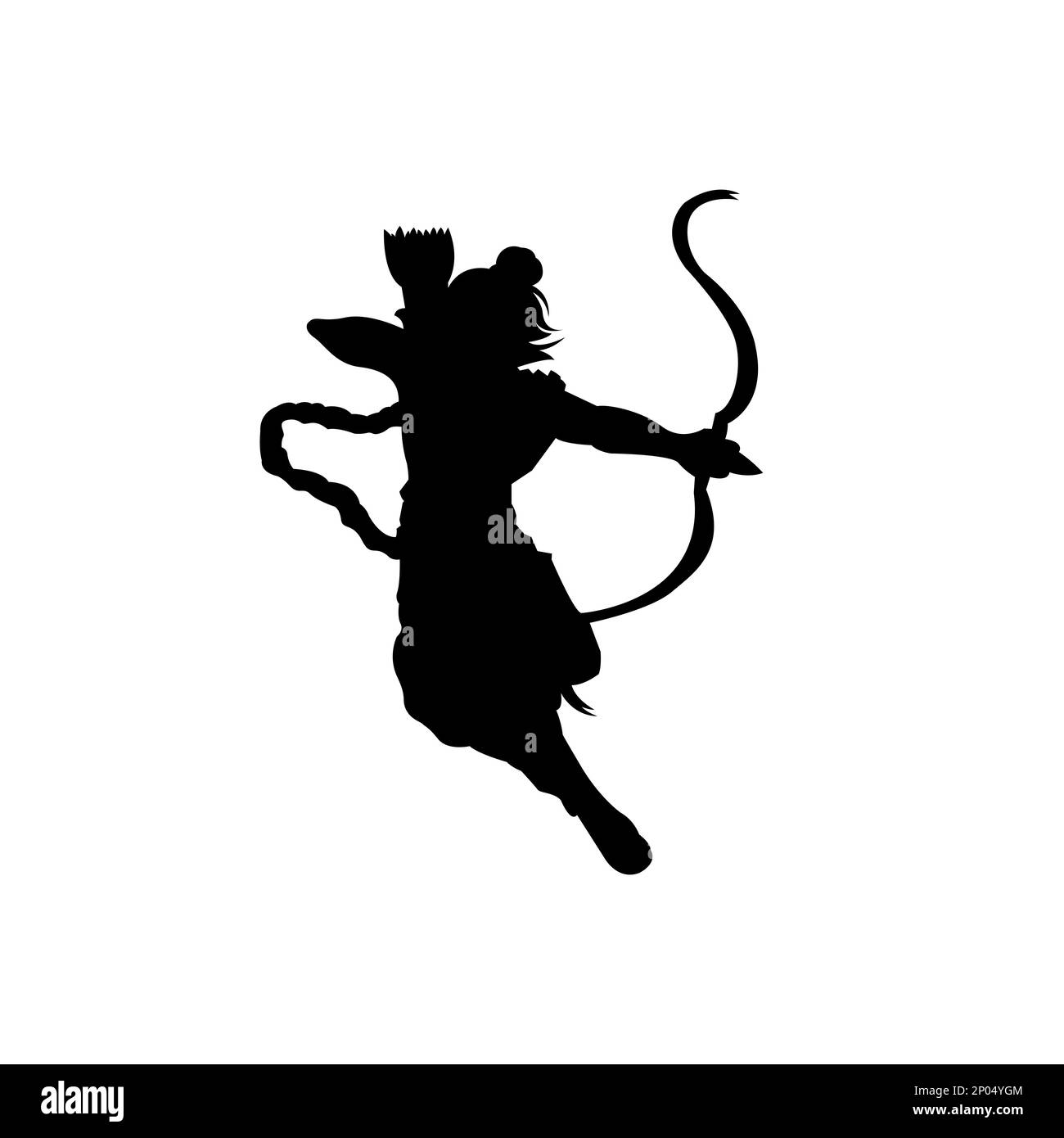 Joyeux festival RAM Navami de l'Inde. RAM Navami Indian festival bannière modèle de conception. Illustration de Vecteur