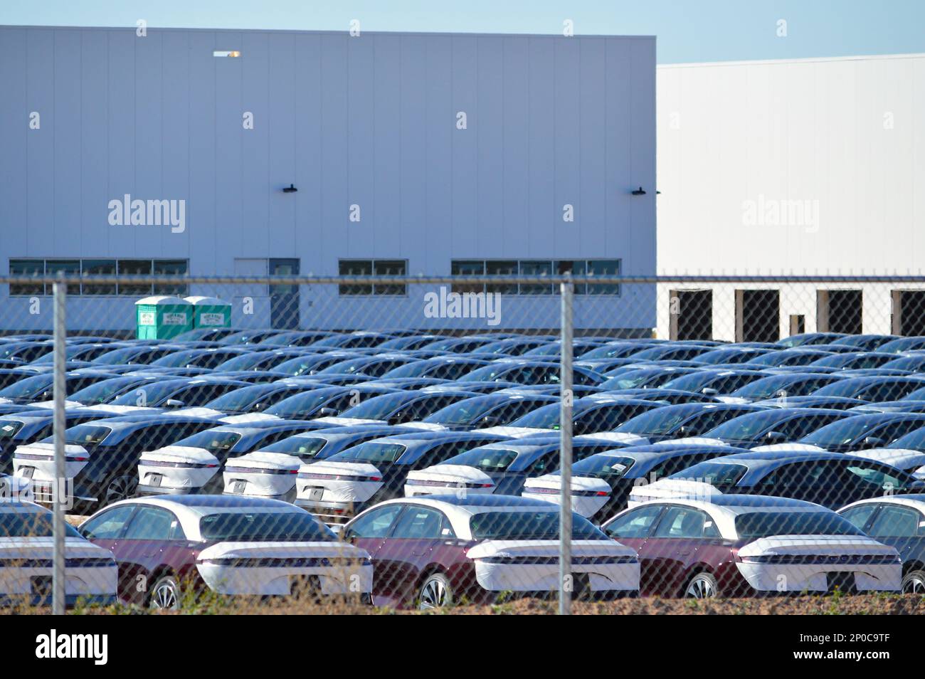 01 mars 2023 Casa Grande, Arizona voitures électriques à l