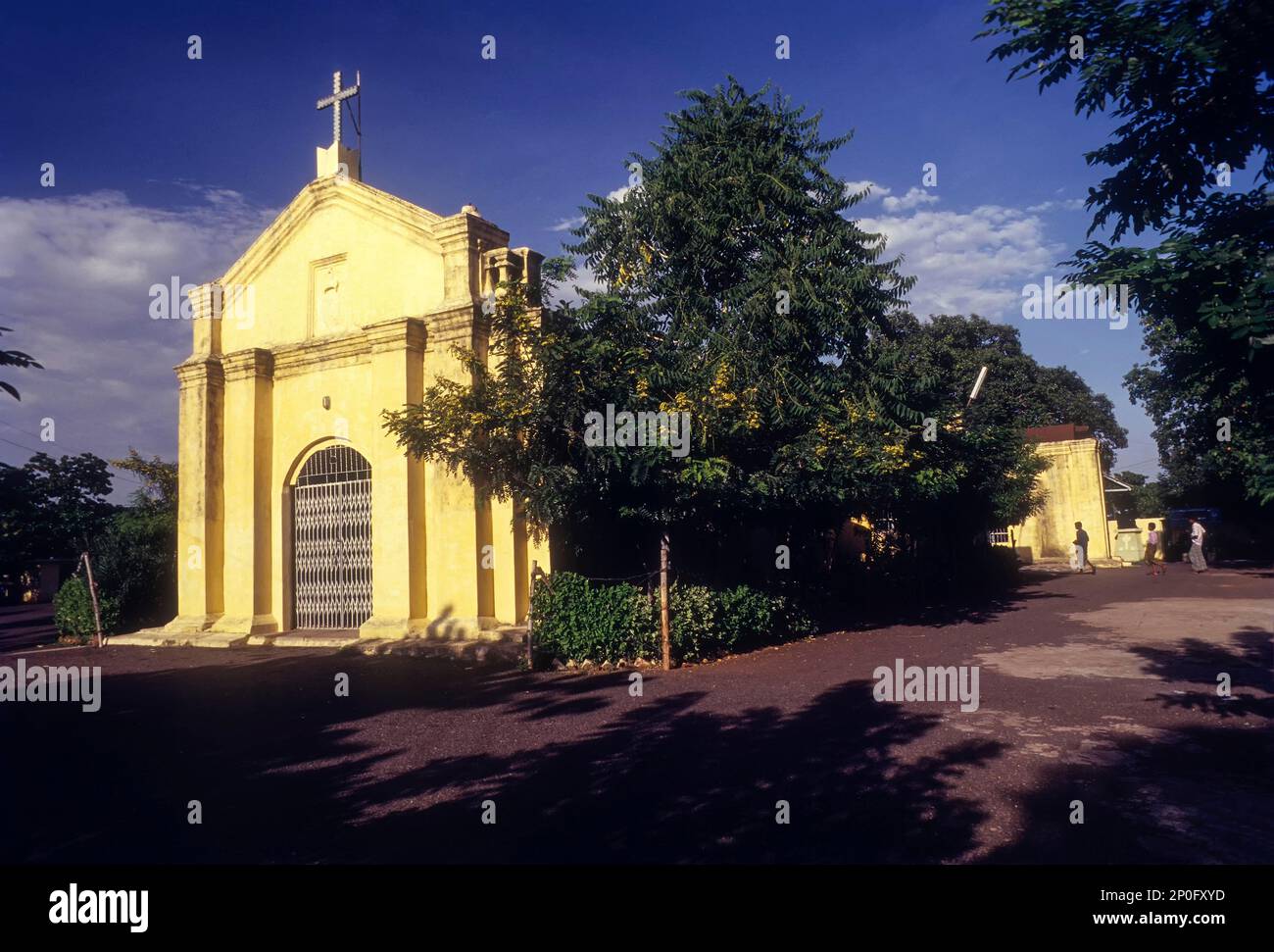 St. Thomas Mount église à Parangimalai à Chennai, Tamil Nadu, Inde, Asie Banque D'Images