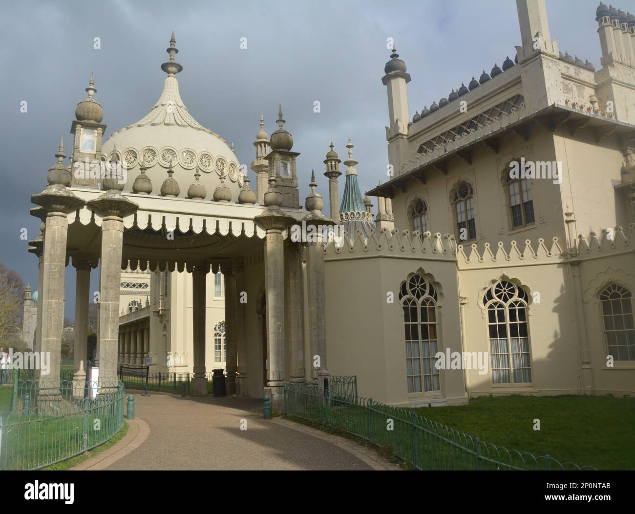 The Royal Pavilion, Brighton, Royaume-Uni. 27 février 2023 Banque D'Images