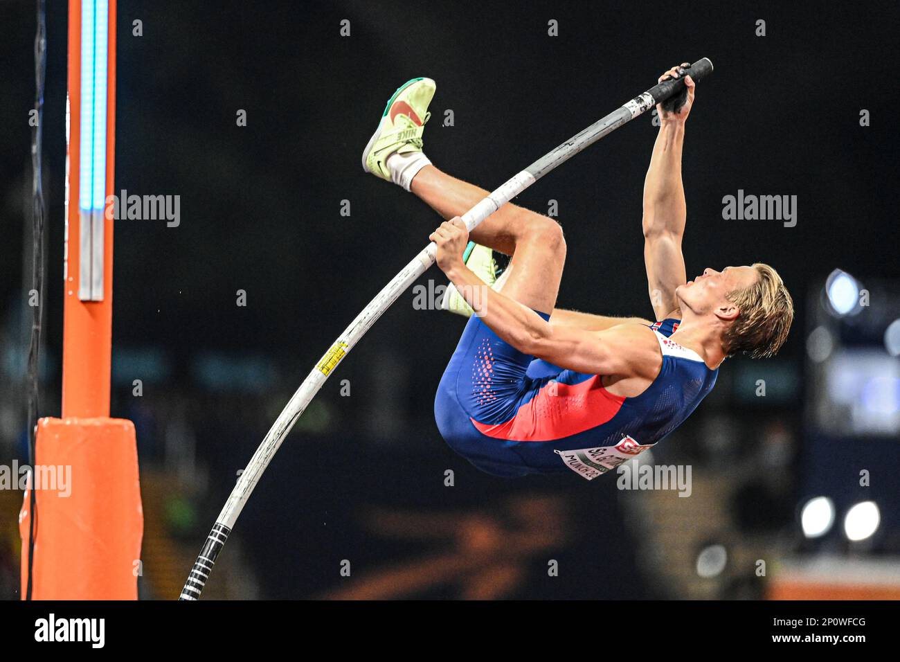 Sondre Guttormsen (Norvège). Pole Vault Men. Championnats d'Europe Munich 2022 Banque D'Images