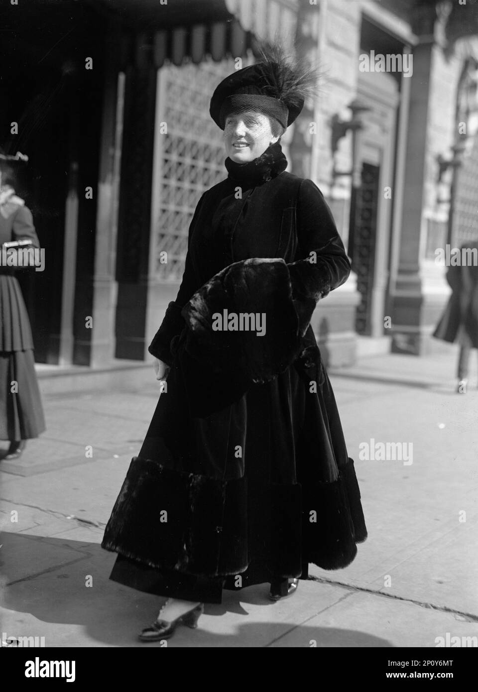 Mary Roberts Rinehart, Mme Stanley M. Rinehart - écrivain de fiction. Aimantation, 1915. Auteur américain, souvent appelé l'américain Agatha Christie. Banque D'Images