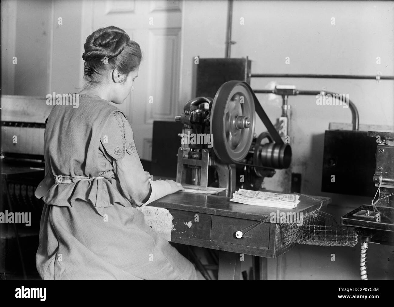 Sceau des États-Unis - obligations d'estampage, 1917. Banque D'Images