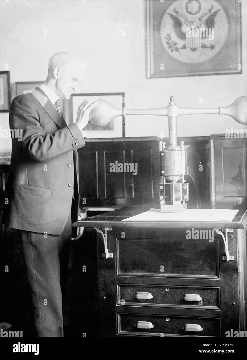 Sceau des États-Unis au Département d'État, 1914. Banque D'Images