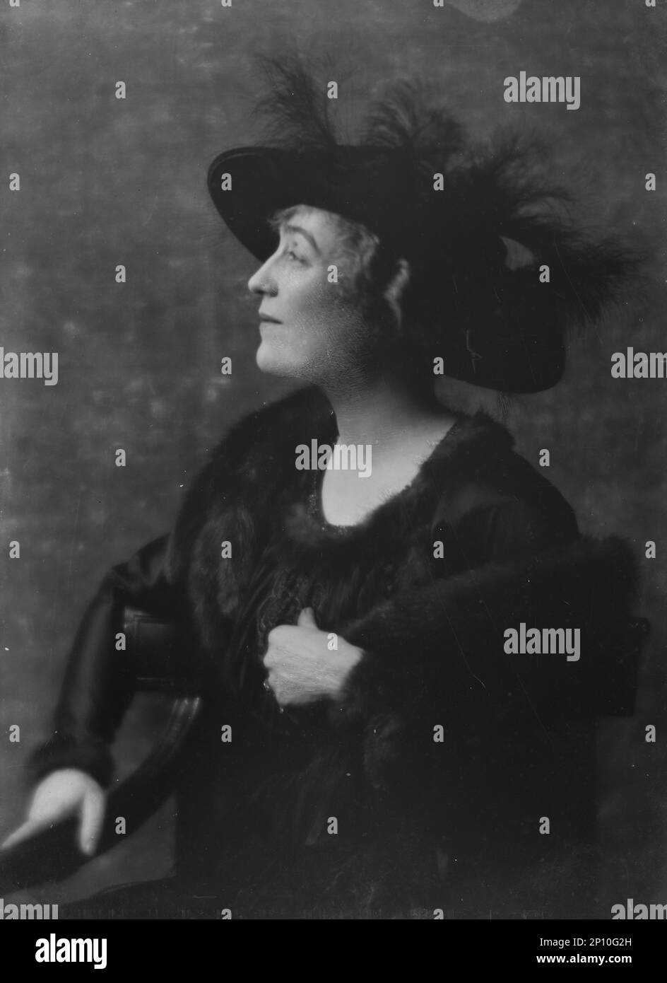 Astor, John J., Mme (Ava Willing), photographie de portrait, 1916 février 8. Banque D'Images