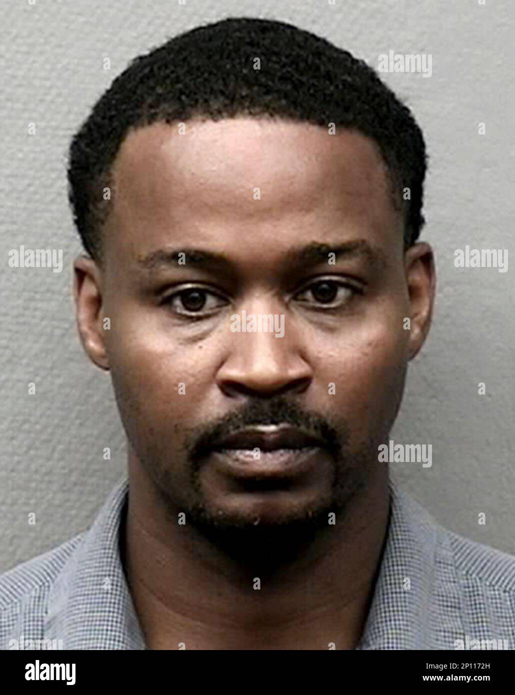 This undated photo provided by the Houston Police Department shows Michael Ratliff. Police say that Ratliff, who told investigators that he killed his wife and daughter in self-defense at the family's home in Houston on June 16, 2016, has been charged in the slayings. Police on Thursday, Sept. 1, 2016, said evidence at the scene indicated the gunfire was not self-defense. (Houston Police Department via AP) Banque D'Images