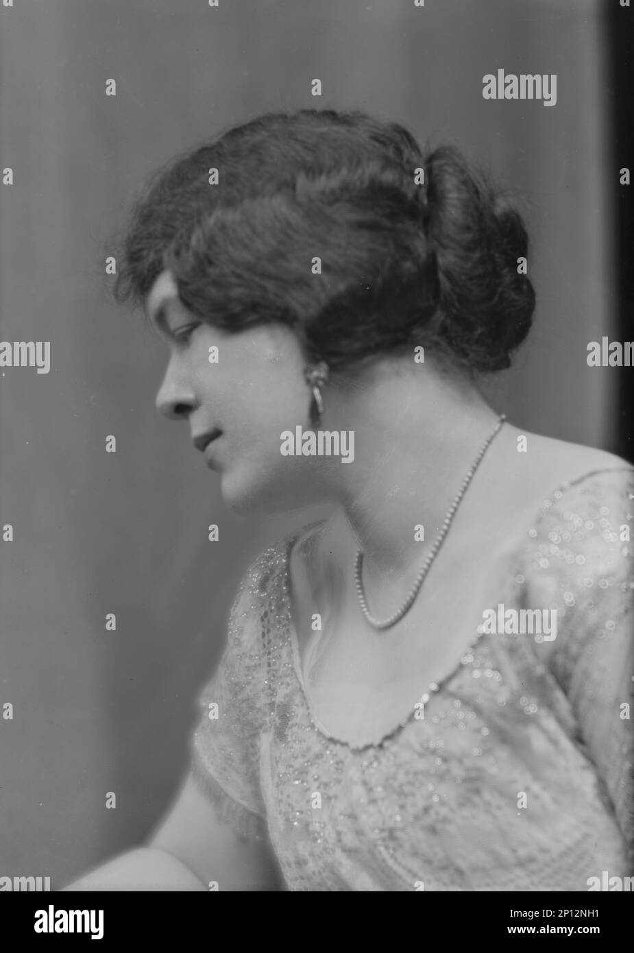 Rowan, Jeanne, Mlle, photographie de portrait, 1915 janv. 9. Banque D'Images