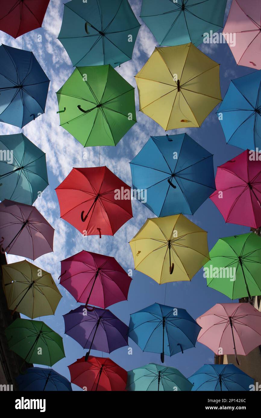 Parapluie Sky 2019 à Carcassonne, France Photo Stock - Alamy