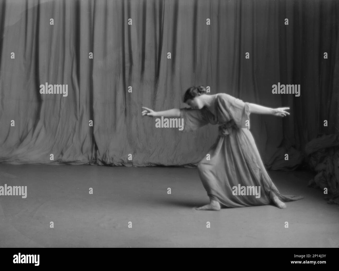 Danseuse Isadora Duncan, entre 1915 et 1923. Banque D'Images