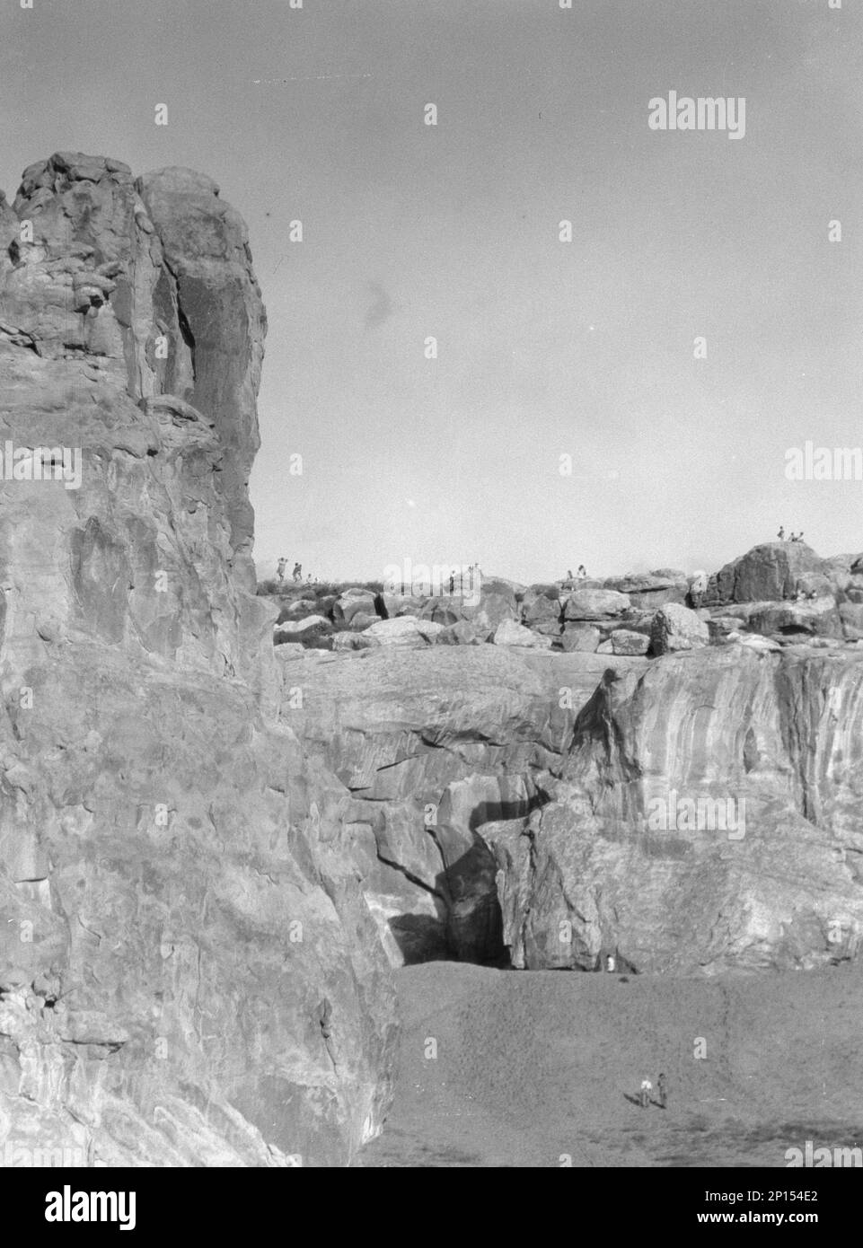 Acoma, vues de la région du Nouveau-Mexique, entre 1899 et 1928. Banque D'Images
