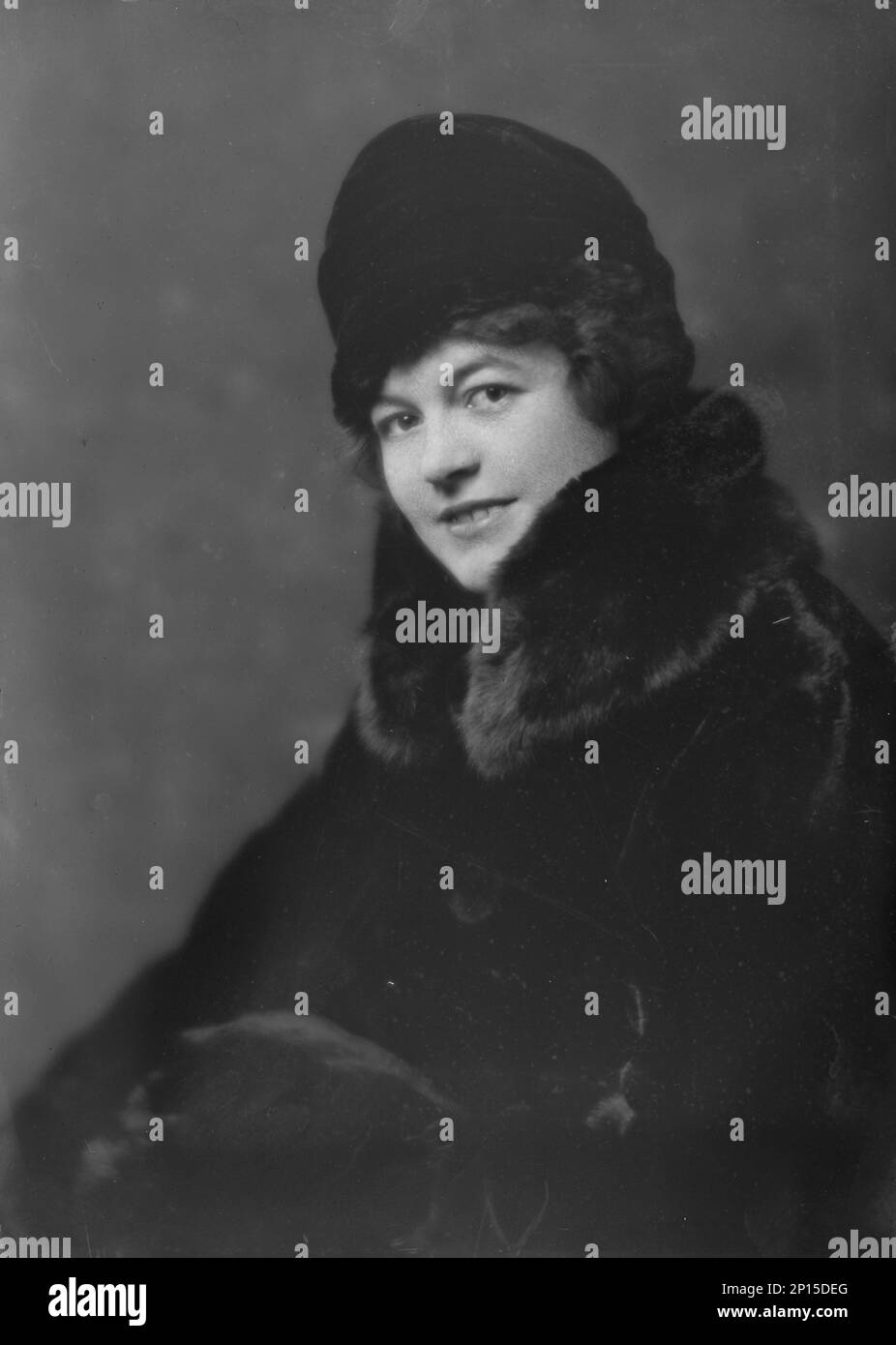 Mme Dorothy Brown, photographie de portrait, 1918 janv. 11. Banque D'Images
