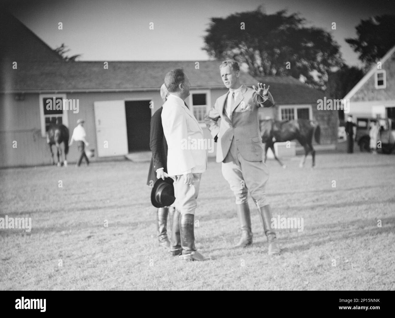 East Hampton Hunt, 1933 septembre Banque D'Images