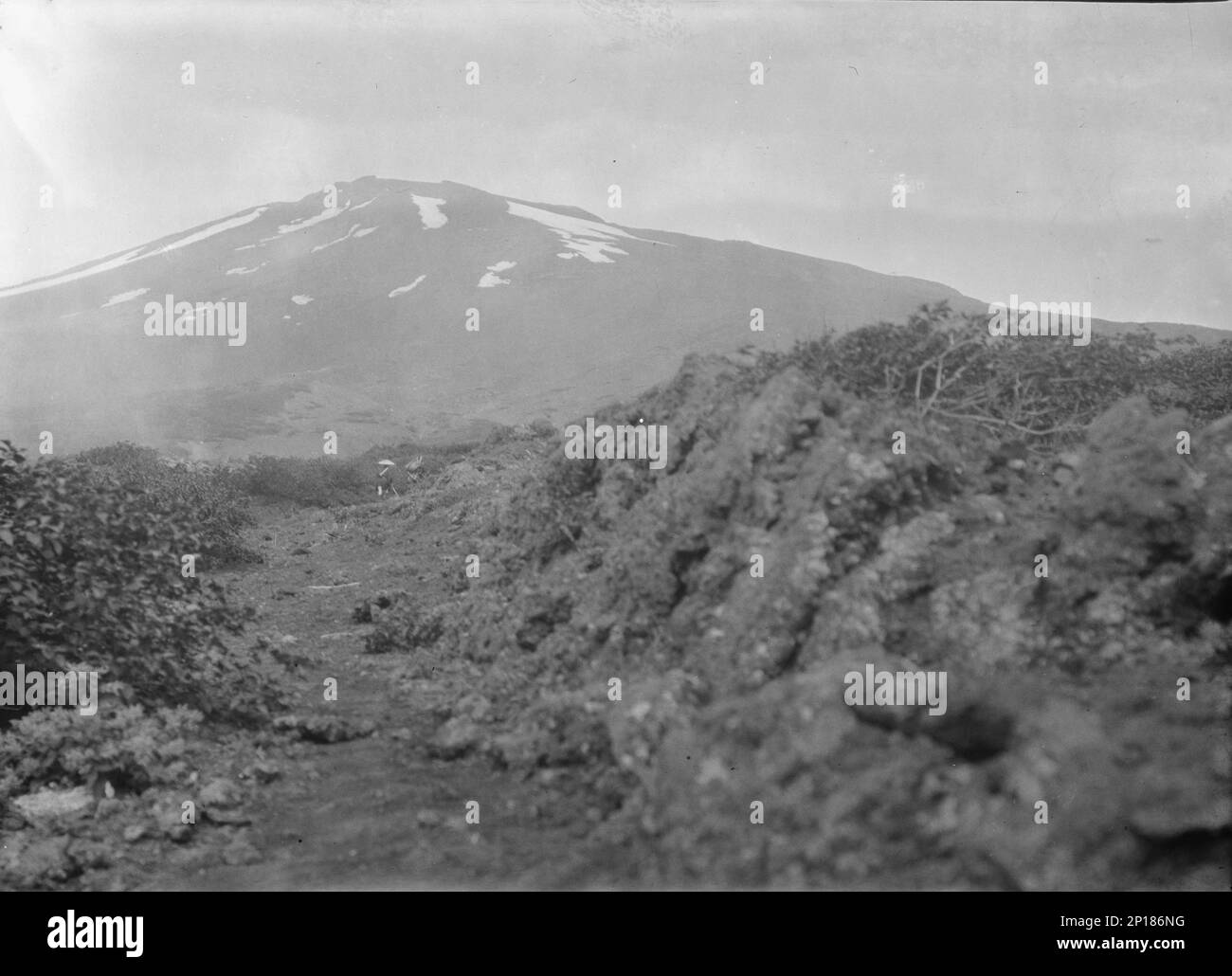 Vues sur les voyages du Japon et de la Corée, 1908. Banque D'Images