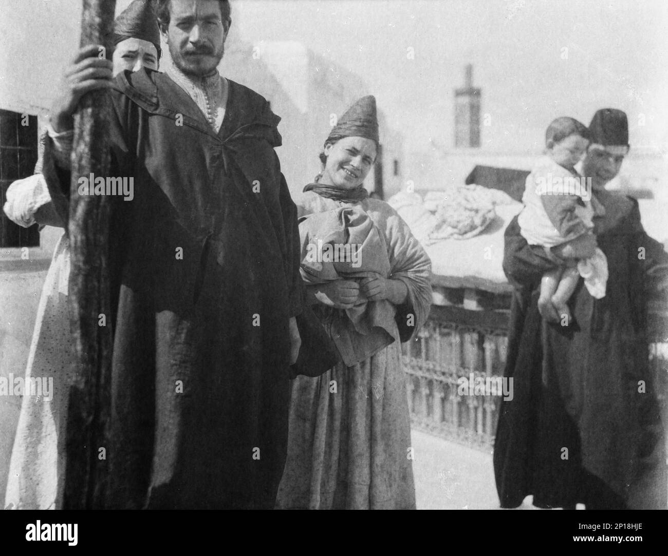 Vues sur le Maroc, 1904. Banque D'Images