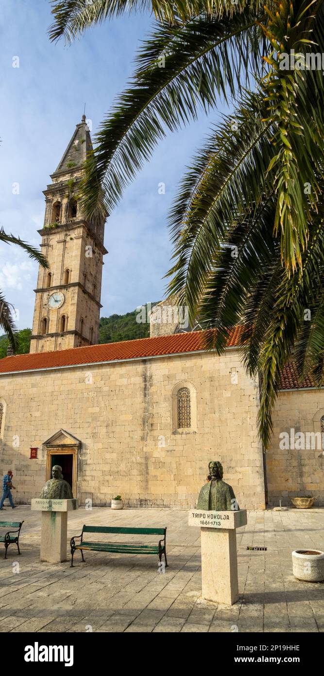 Église Saint-Nicolas, Perast Banque D'Images