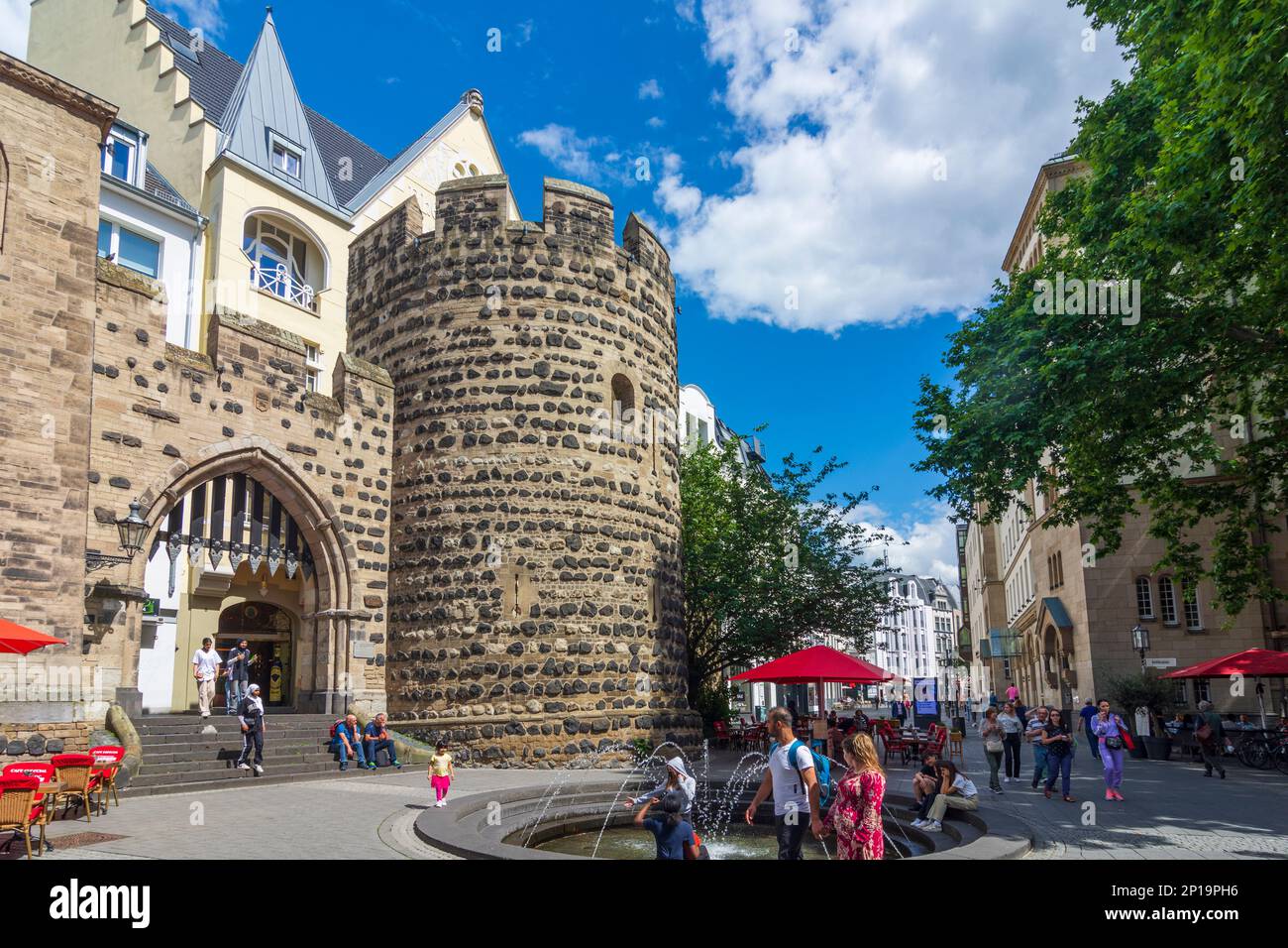 Bonn: Ville de Sterntor dans la région de Rhin-Sieg, Nordrhein-Westfalen, Rhénanie-du-Nord-Westphalie, Allemagne Banque D'Images