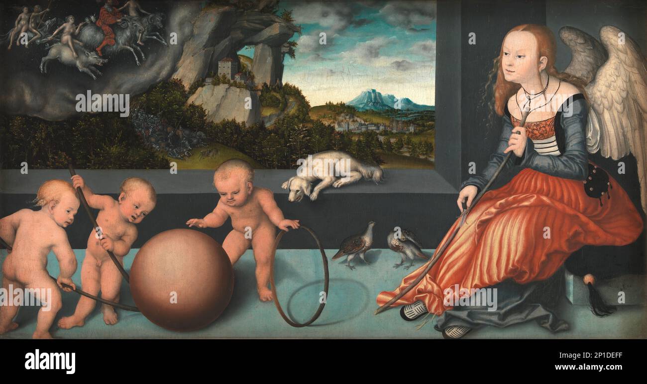 Mélancolie, 1532. Banque D'Images