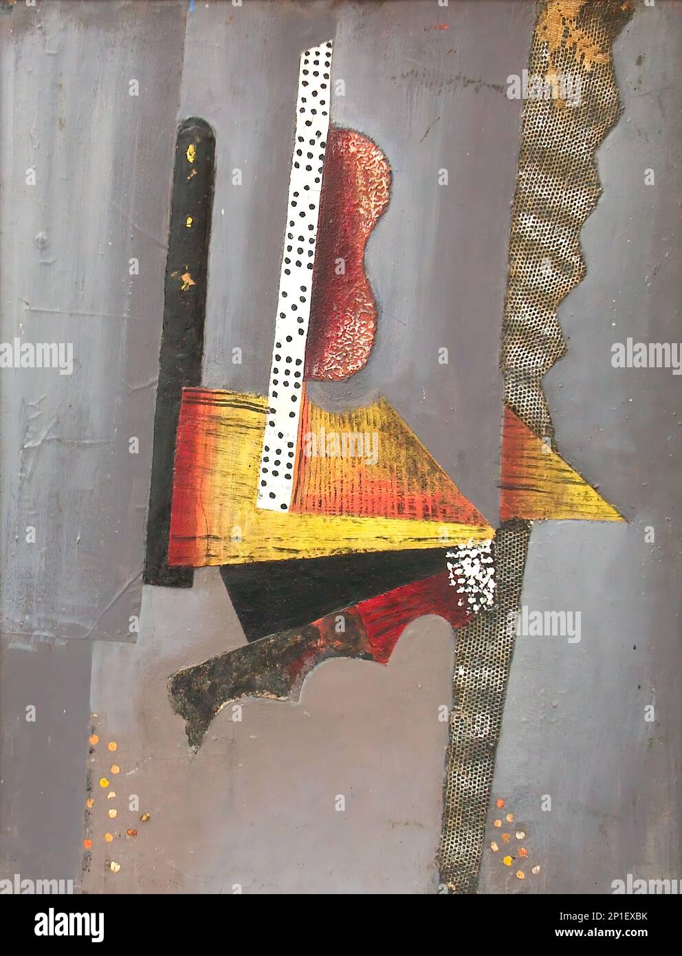 Composition 1; composition cubiste, 1918. Banque D'Images