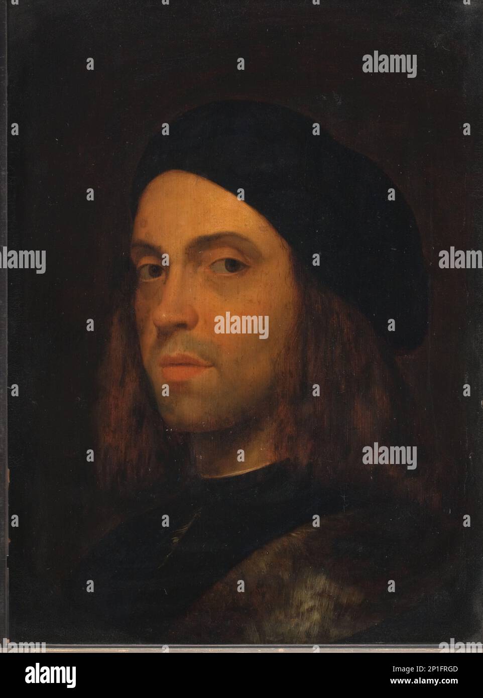 Portrait d'un homme, 1601-1700. Banque D'Images