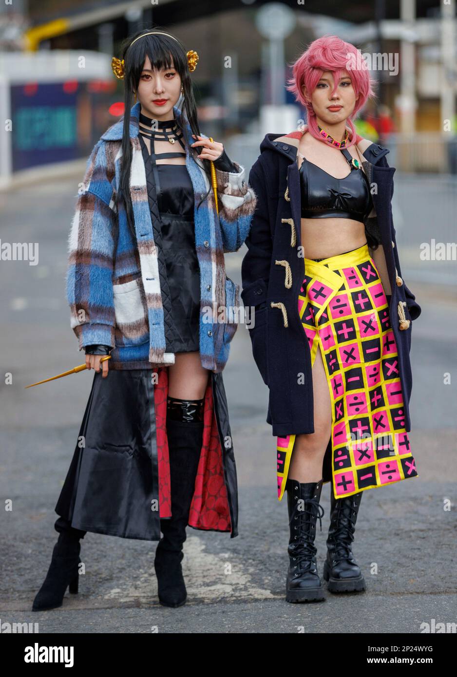 Londres, Royaume-Uni. 4th mars 2023. Les gens s'habillent comme leurs personnages préférés du film et de la télévision au Spring Comic con à Londres Olympia Credit: Mark Thomas/Alamy Live News Banque D'Images