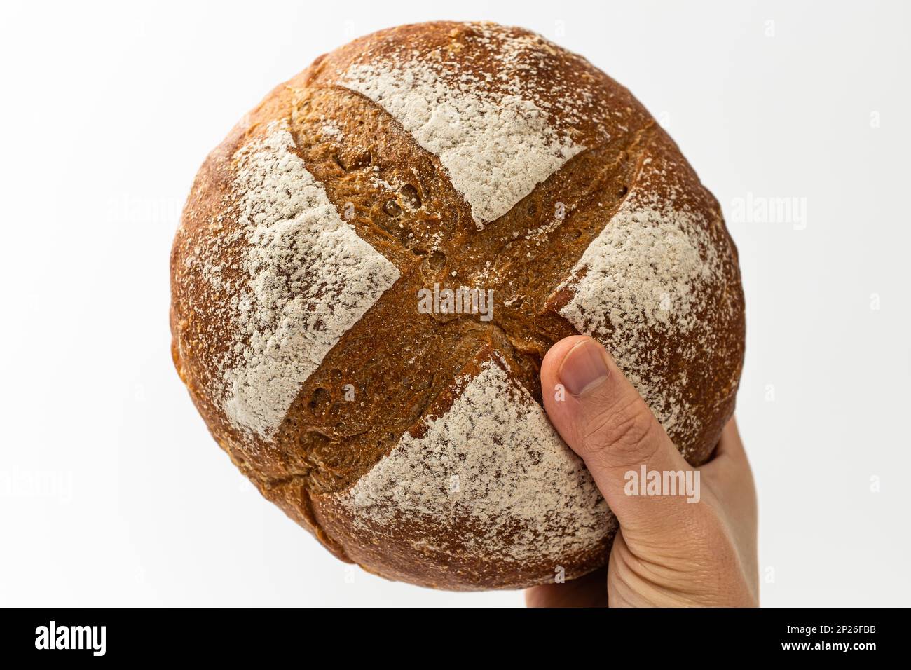 culture alimentaire française. pain pour le dîner. pain traditionnel Banque D'Images