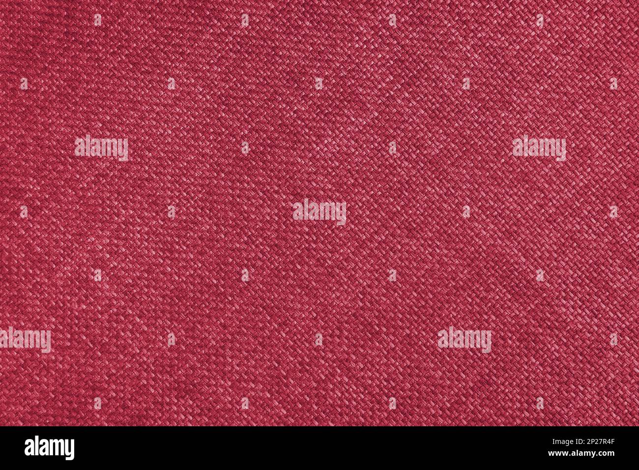 Tissus jacquard, tissu épais rouge vif avec lignes diagonales. Arrière-plan textile, mobilier matériau textile, papier peint, arrière Banque D'Images